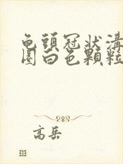 龟头冠状沟长一圈白色颗粒