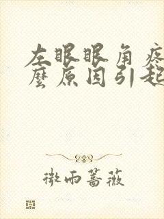左眼眼角疼是什么原因引起的