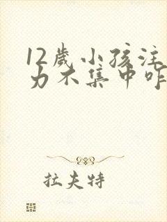 12岁小孩注意力不集中咋回事