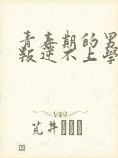 青春期的男孩子叛逆不上学