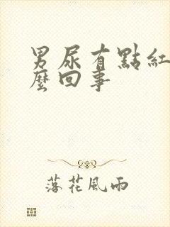 男尿有点红是怎么回事