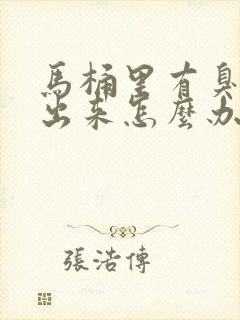 马桶里有臭味返出来怎么办