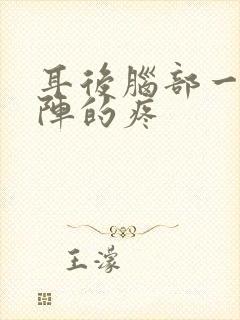 耳后脑部一阵一阵的疼