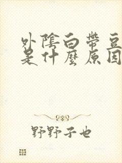 外阴白带豆腐渣是什么原因