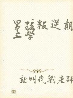 男孩叛逆期不愿上学