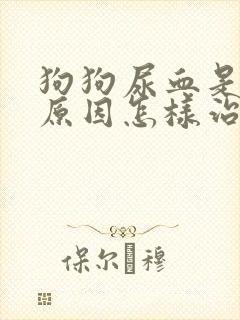 狗狗尿血是什么原因怎样治疗