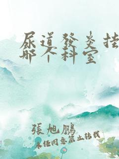 尿道发炎挂号挂哪个科室