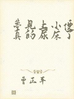 梦见上小便然后真的尿床了