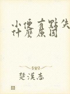 小便有点失禁是什么原因