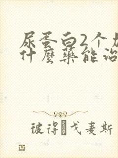 尿蛋白2个加吃什么药能治好