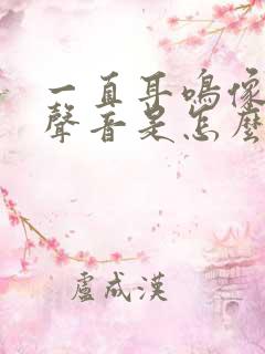 一直耳鸣像电流声音是怎么回事