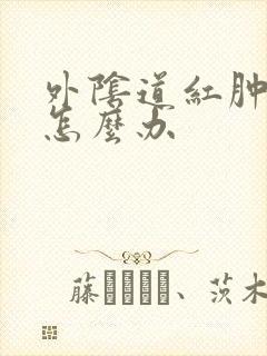 外阴道红肿瘙痒怎么办