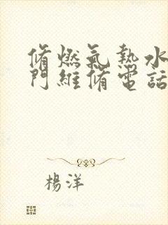 修燃气热水器上门维修电话