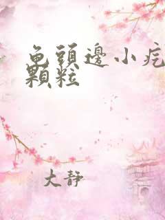 龟头边小疙瘩小颗粒