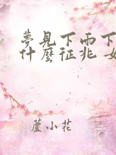 梦见下雨下雪是什么征兆 女性解梦