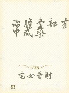 治胆囊部有息肉中成药