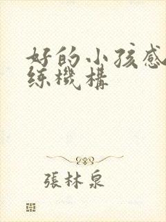 好的小孩感统训练机构