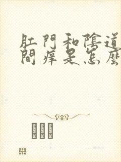 肛门和阴道口中间痒是怎么回事