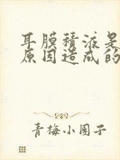 耳膜积液是什么原因造成的