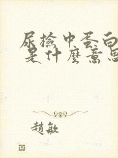 尿检中蛋白质2 是什么意思