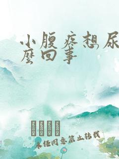 小腹疼想尿是怎么回事