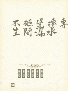 不砸瓷砖专治卫生间漏水