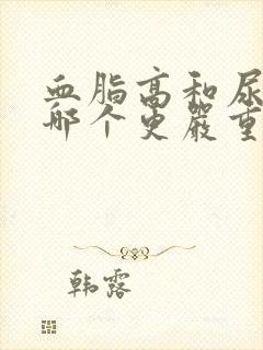 血脂高和尿酸高哪个更严重