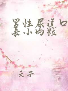 男性尿道口内口长小肉粒