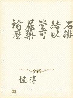 输尿管结石用什么药可以排石