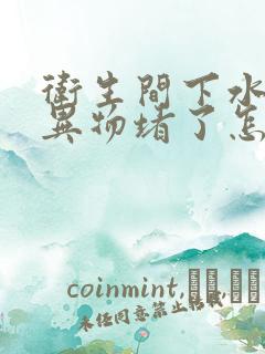 卫生间下水道被异物堵了怎么办