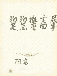 狗狗撒完尿舔掉是怎么回事