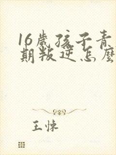 16岁孩子青春期叛逆怎么办