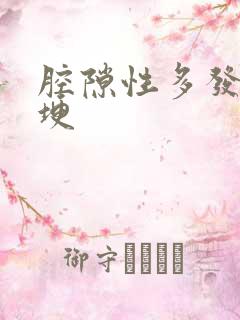 腔隙性多发性脑埂