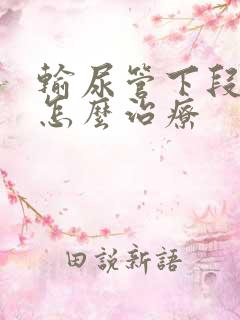 输尿管下段狭窄怎么治疗