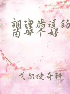 调理肠道的益生菌哪个好