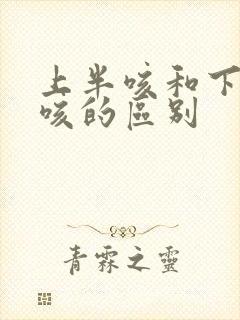 上半咳和下半夜咳的区别