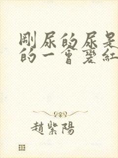 刚尿的尿是黄色的一会变红了