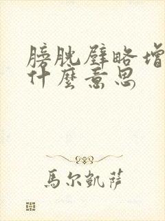 膀胱壁略增厚是什么意思