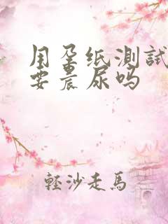 用孕纸测试一定要晨尿吗