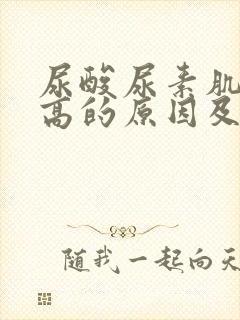 尿酸尿素肌酐升高的原因及治疗