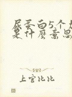 尿蛋白5个加号是什么意思