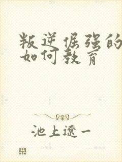 叛逆倔强的孩子如何教育