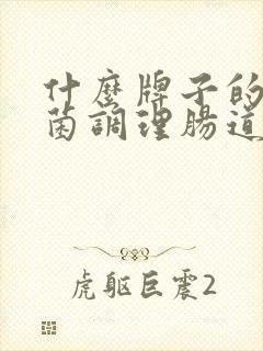 什么牌子的益生菌调理肠道好