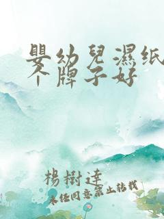 婴幼儿湿纸巾哪个牌子好