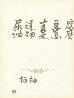 尿道有豆腐渣分泌物是怎么回事