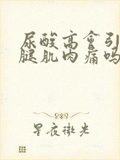 尿酸高会引起大腿肌肉痛吗