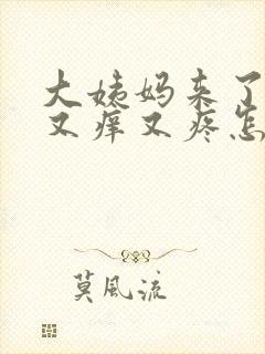 大姨妈来了阴部又痒又疼怎么回事