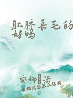 肚脐长毛的男人好吗