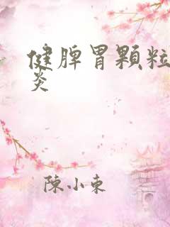 健脾胃颗粒对胃炎