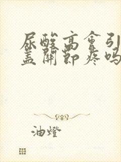 尿酸高会引起膝盖关节疼吗?